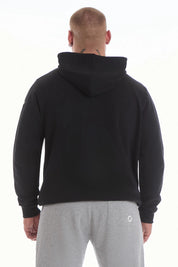 Übergroßer Hoodie HW 24/25 Schwarz Herren