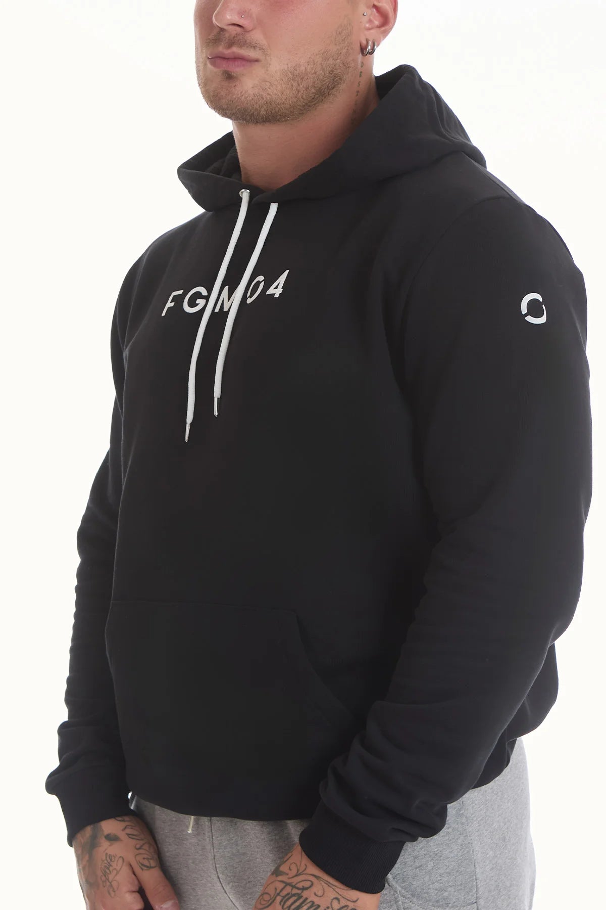 Übergroßer Hoodie HW 24/25 Schwarz Herren