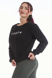 Felpa Ikonic WINTER FLAG Nero - FGM04 - Linea Ikonic - fgm04