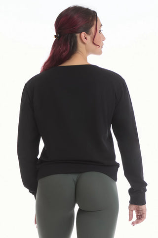 Felpa Ikonic WINTER FLAG Nero - FGM04 - Linea Ikonic - fgm04