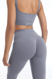 Leggings Push-Up All-Up Blu Granito