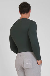 Maglia Manica Lunga FGM04 Sport Unisex Coal Green - FGM04 - Linea Ikonic Uomo - fgm04