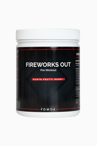 Fireworks Out Pre-workout Frutti Rossi 500gr - INTEGRATORI - fgm04