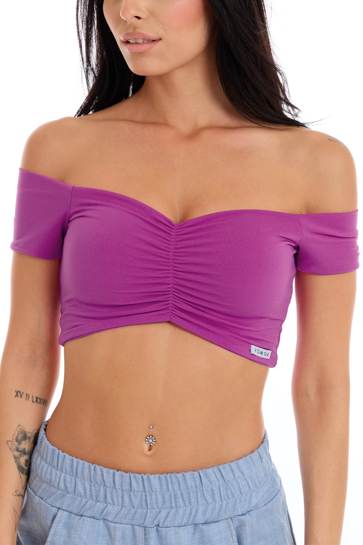 Crop Top Fly Sunset Pink