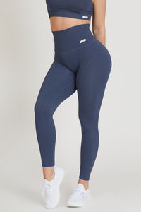 Leggings Push Up Galaxy Fit Blu Indaco