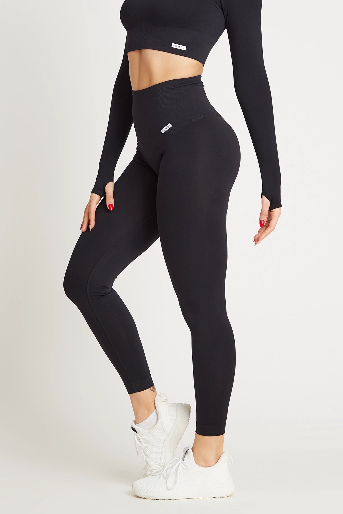 Leggings Push up Gym Fashion Nero - FGM04