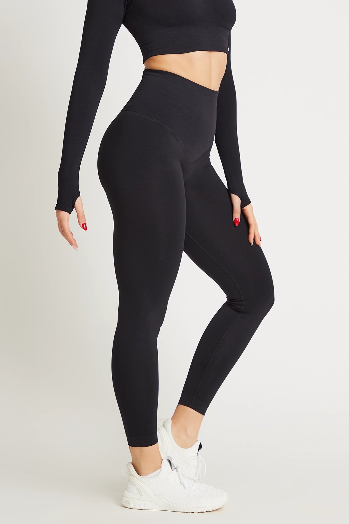 Leggings Push up Gym Fashion Nero - FGM04