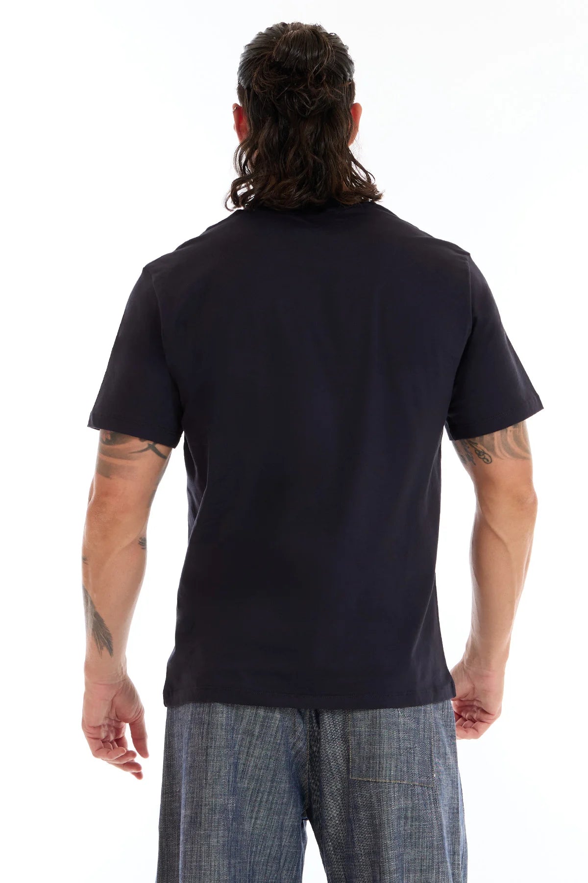 T-Shirt Gym Fgm04 Uomo Blu - FGM04 - Linea Ikonic Uomo - fgm04