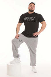 T-Shirt Gym Fgm04 Uomo Nero - FGM04 - Linea Ikonic Uomo - fgm04