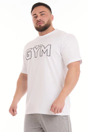 T-Shirt Gym Fgm04 Uomo Bianco - FGM04 - Linea Ikonic Uomo - fgm04