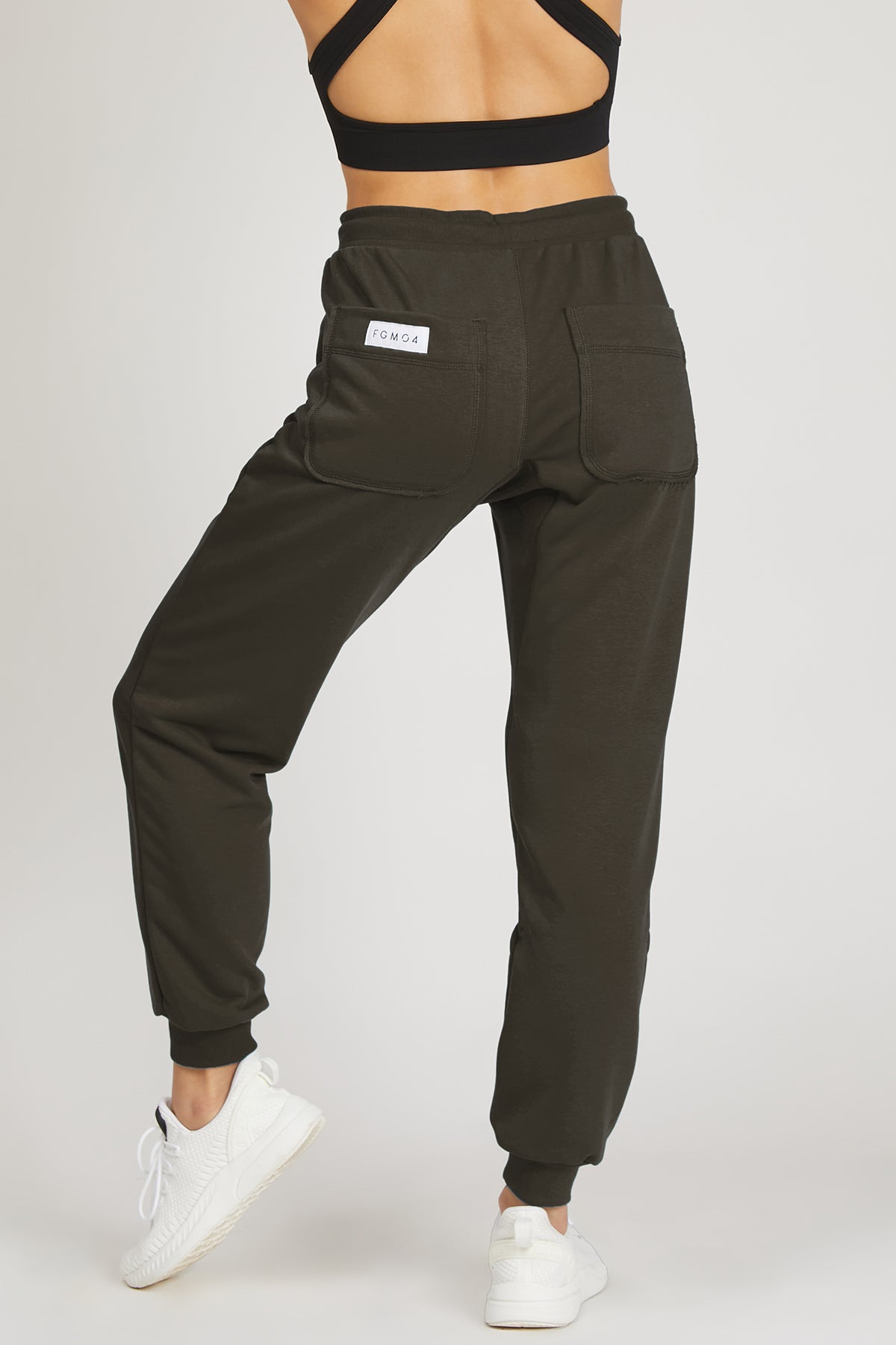 Hip hop Joggers 2.0 Ikonic Donna FW 24/25 Verde Militare - FGM04 - Linea Ikonic - fgm04