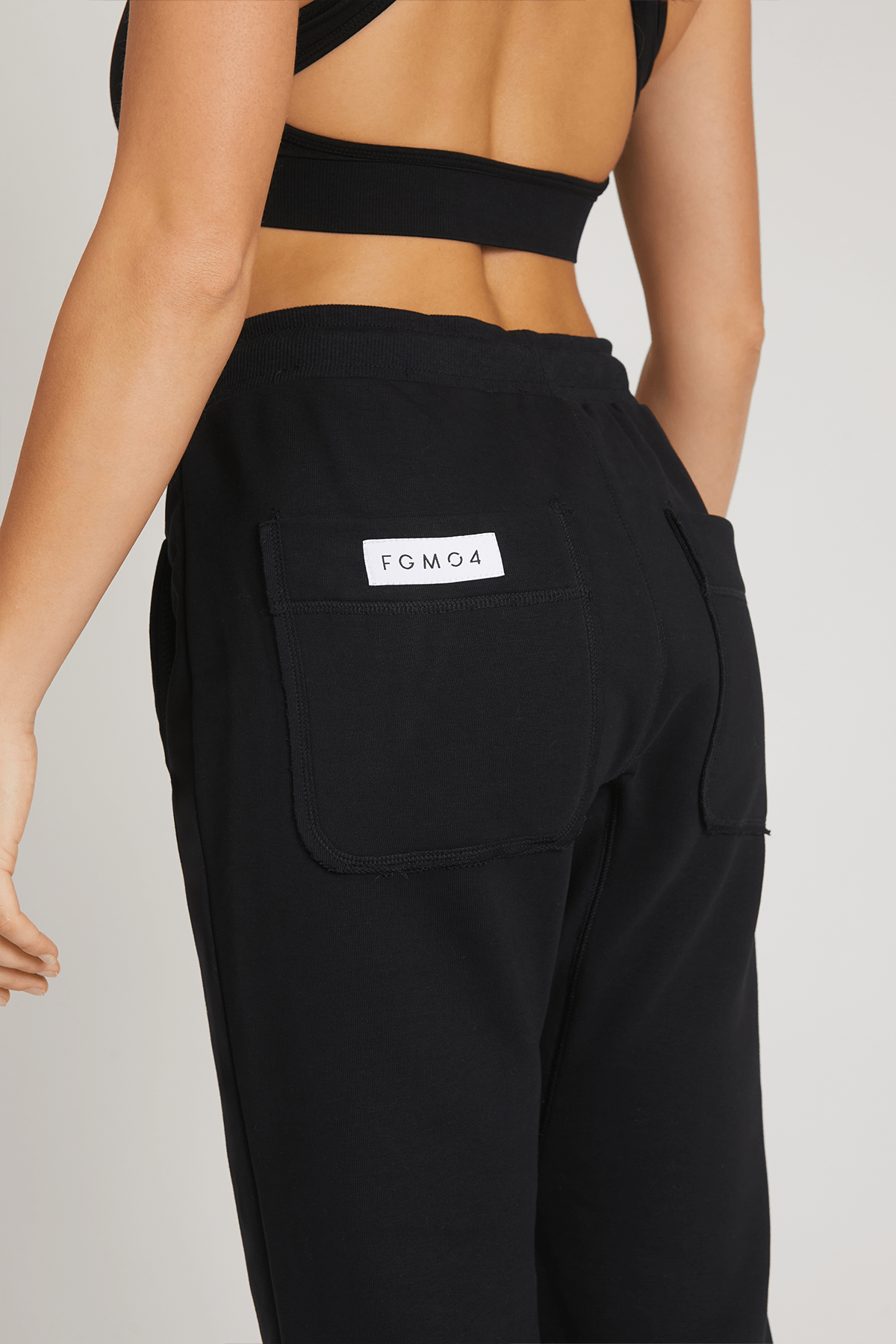 Hip hop Joggers 2.0 Ikonic Donna FW 24/25 Nero - FGM04 - Linea Ikonic - fgm04