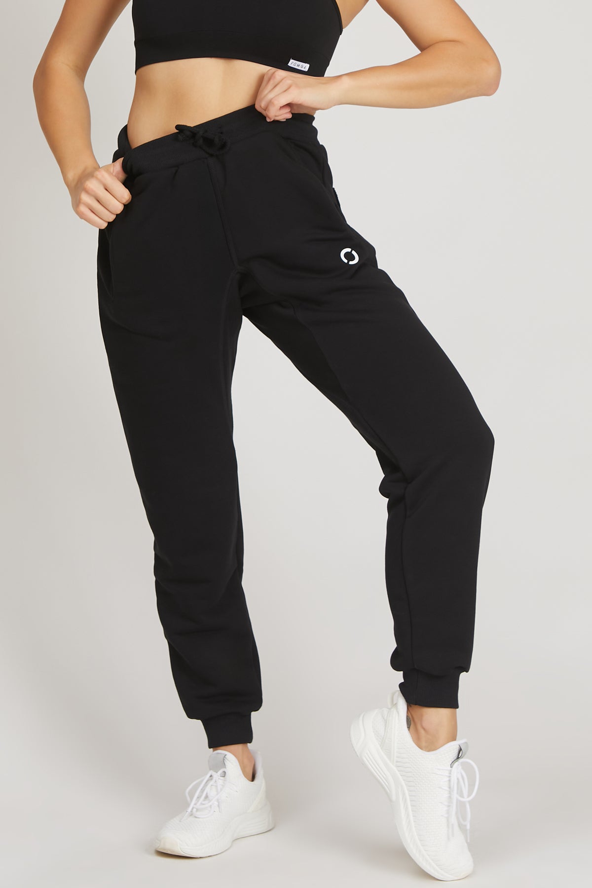 Hip hop Joggers 2.0 Ikonic Donna FW 24/25 Nero - FGM04 - Linea Ikonic - fgm04