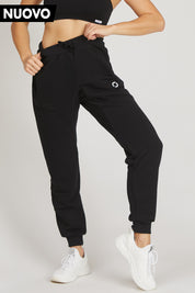 Pantaloni de jogging hip hop 2.0 Ikonic Donna FW 24/25 Nero