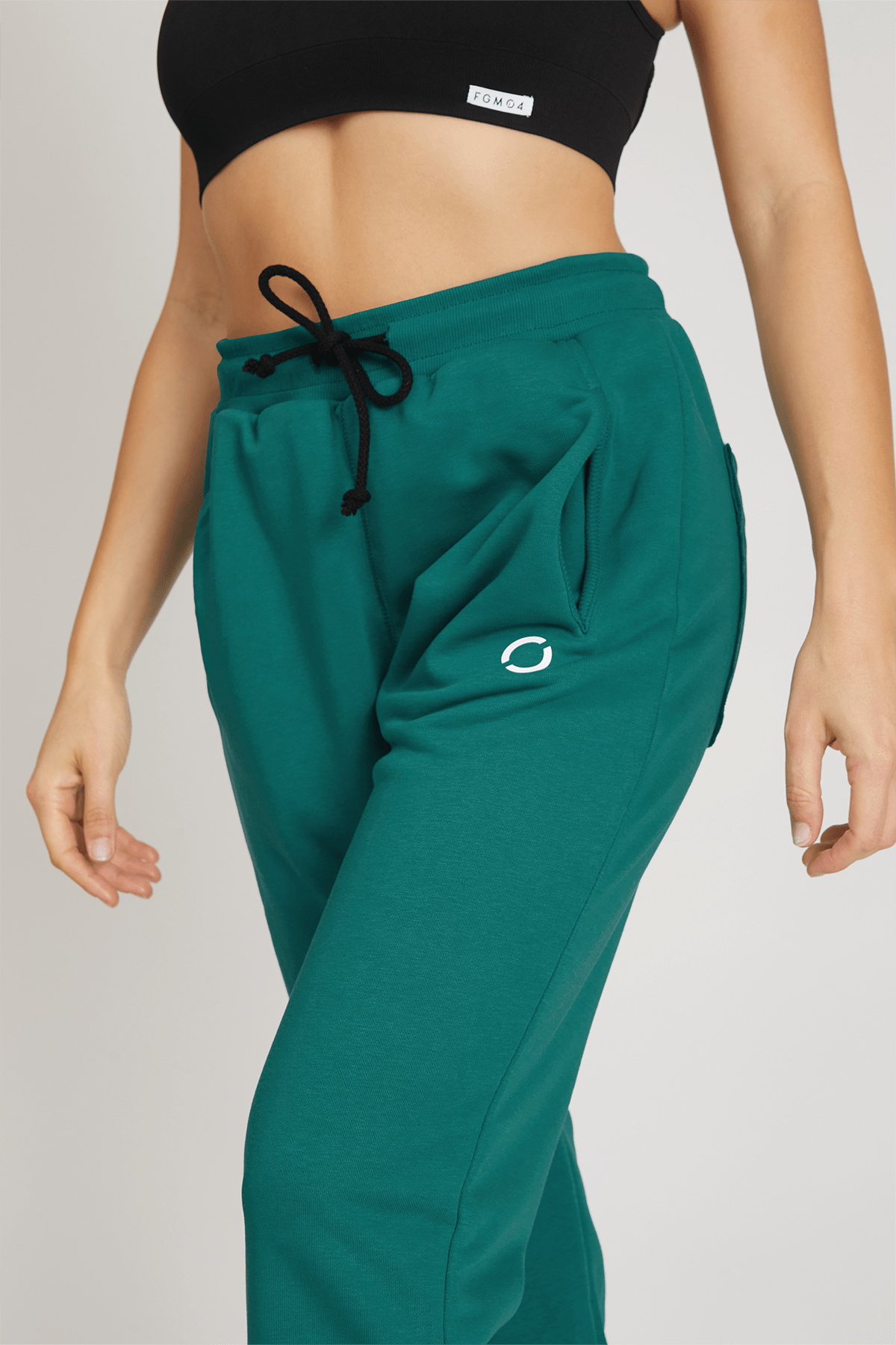 Hip hop Joggers 2.0 Ikonic Donna FW 24/25 Verde Ottanio - FGM04 - Linea Ikonic - fgm04