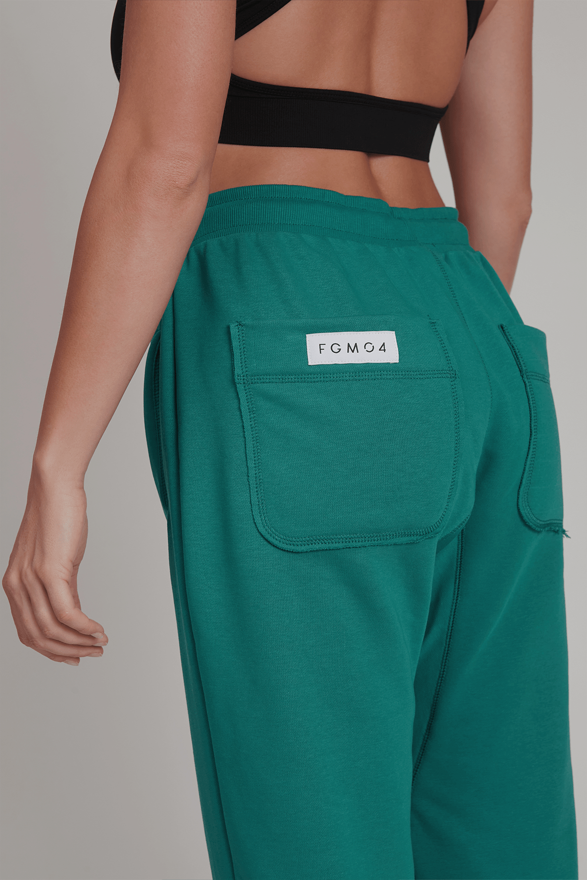 Hip hop Joggers 2.0 Ikonic Donna FW 24/25 Verde Ottanio - FGM04 - Linea Ikonic - fgm04