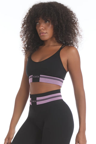 Top Ikona Nero e Rosa Ortensia - FGM04 - OFFERTE SPECIALI - fgm04