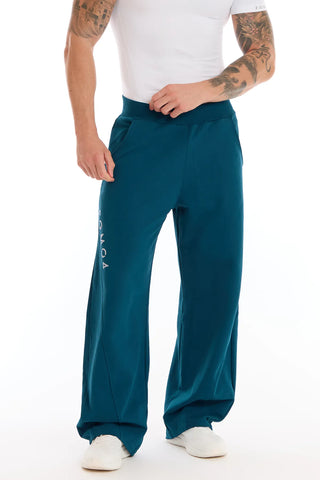 Pantalone Uomo Baggy Ikonic Indian Blue