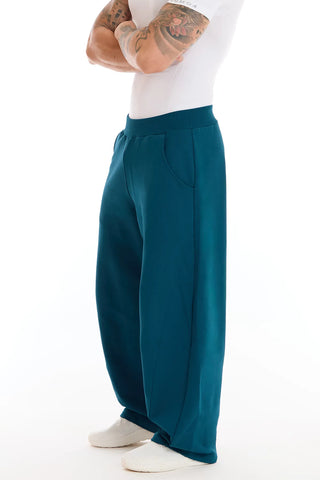 Pantalone Uomo Baggy Ikonic Indian Blue