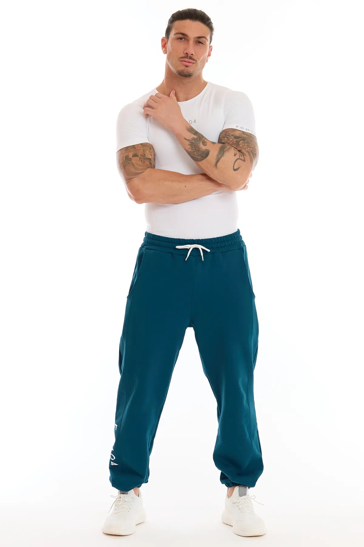 Jogger Uomo Ikonic Indian Blue