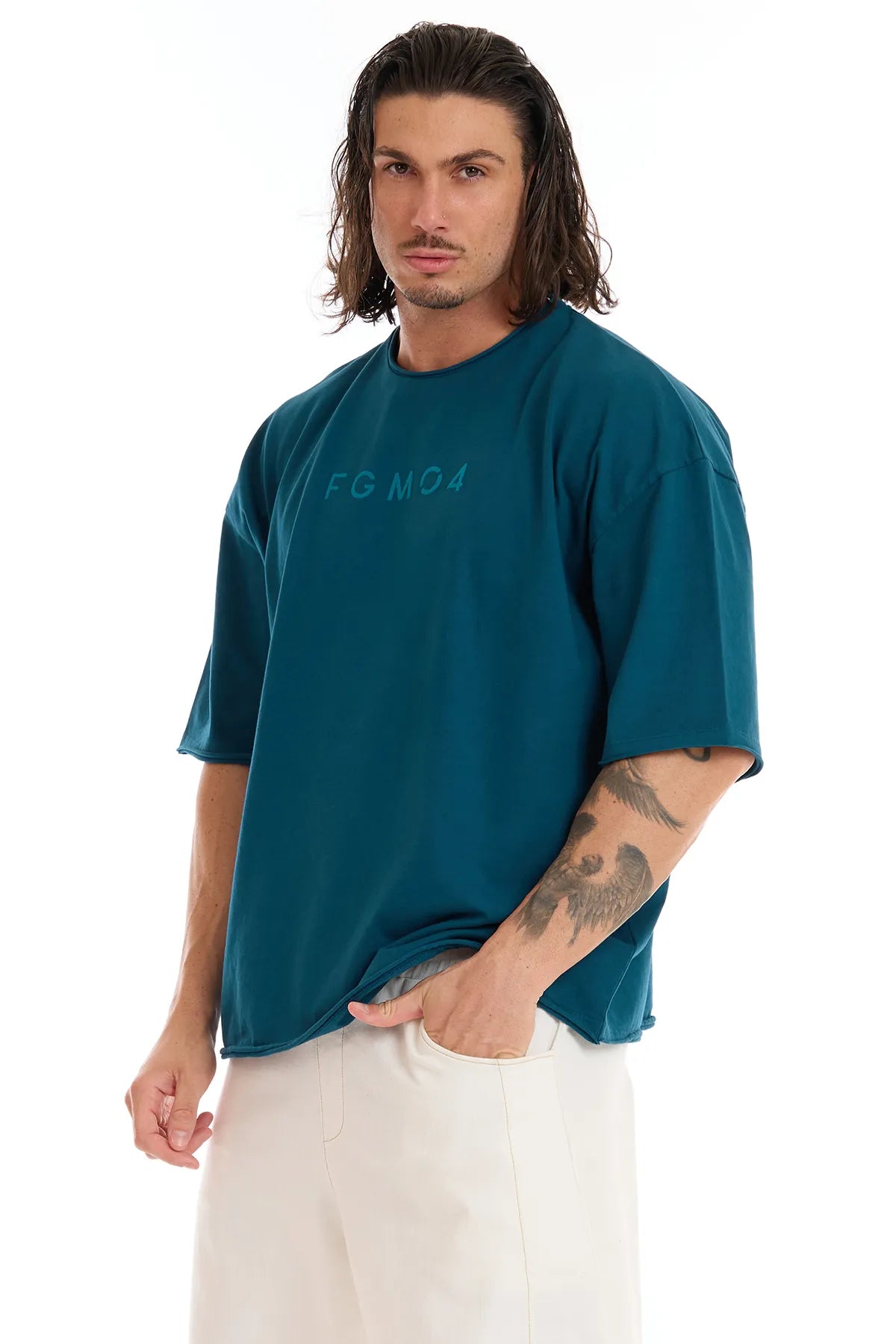 Maglia Uomo WorkOut Extra Large Ikonic Indian Blue