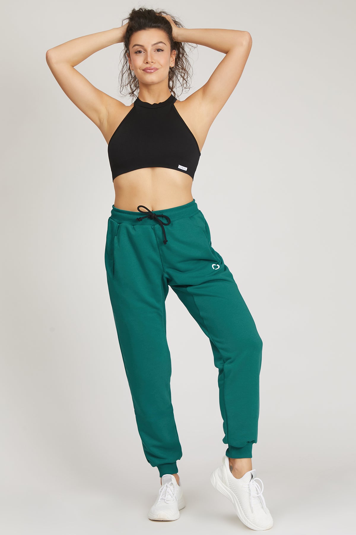 Hip hop Joggers 2.0 Ikonic Donna FW 24/25 Verde Ottanio - FGM04 - Linea Ikonic - fgm04