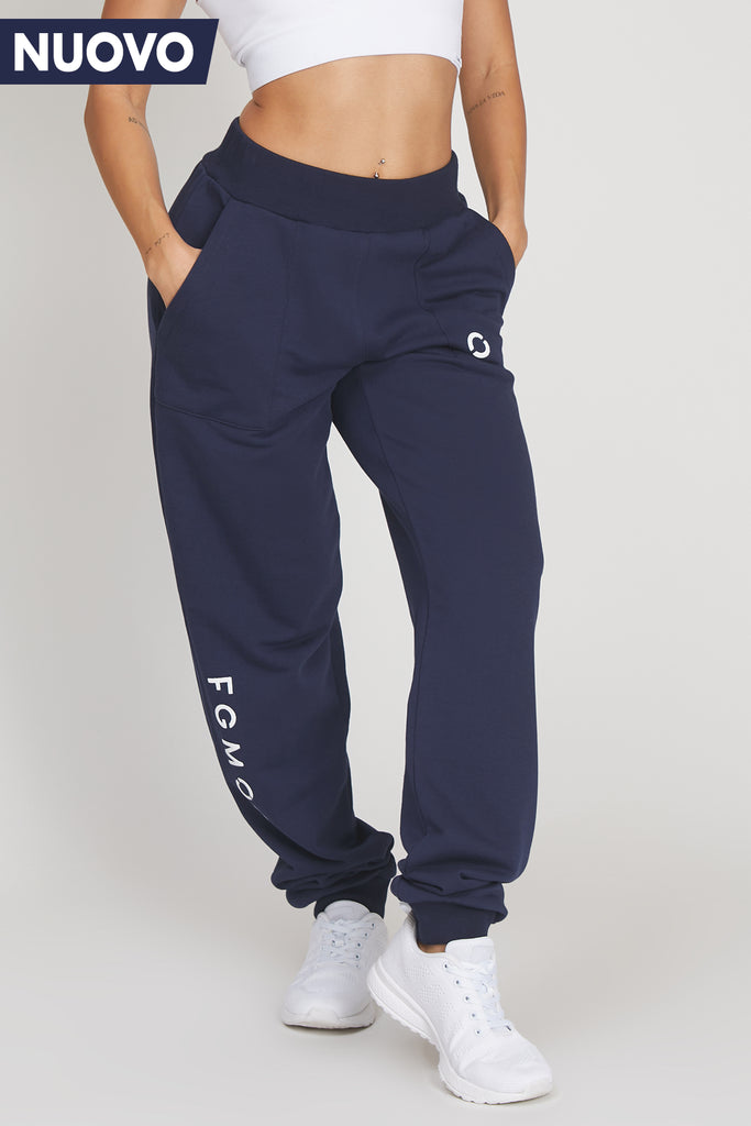 Jogger Slim Ikonic FW 24/25 Blu Notte