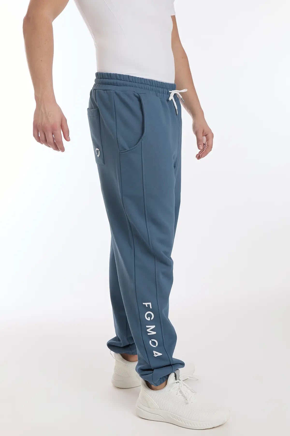 Jogger Ikonic Blu Stellare Uomo - FGM04 - Linea Ikonic Uomo - fgm04