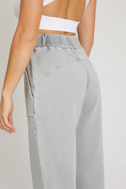 Slim-Jogginghose für Damen, Mondsteingrau