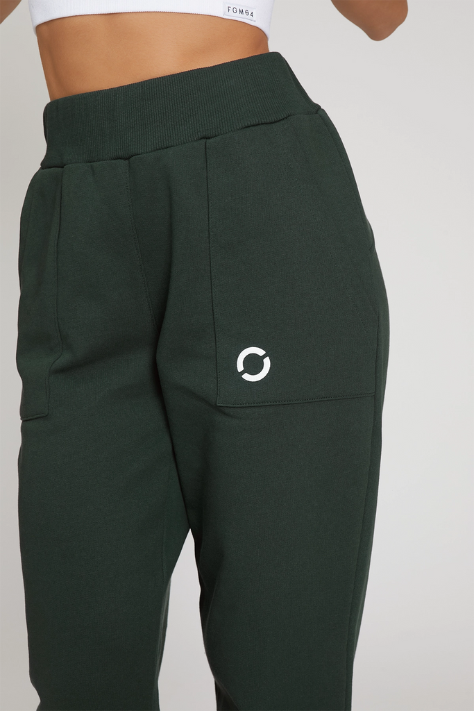 Jogger Slim Ikonic FW 24/25 Verde Pino - FGM04