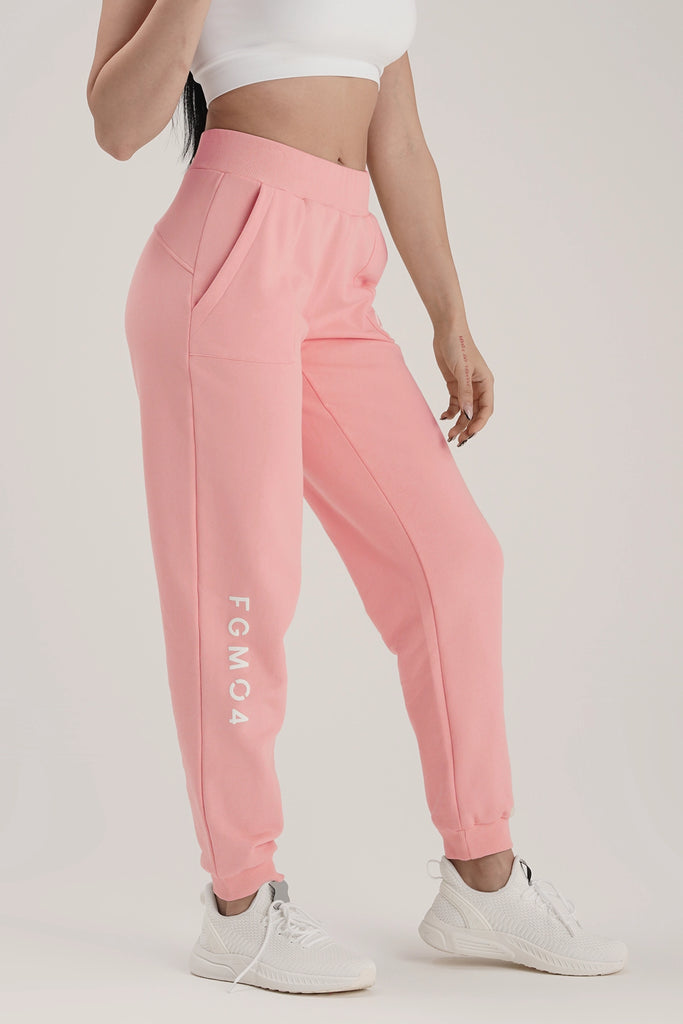 Jogger Slim Ikonic SS 24 Rosa Chiaro - FGM04