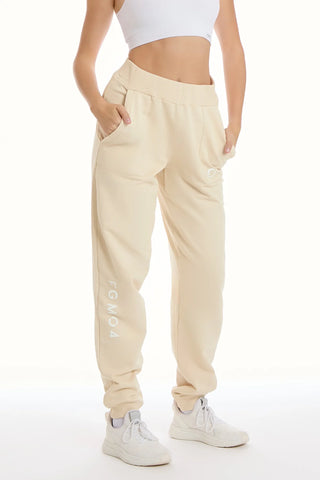 Jogger Slim Ikonic FW 25 Butter