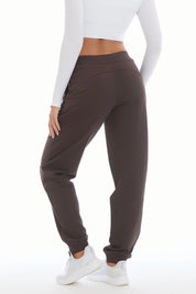 Jogger Slim Ikonic FW 25 Cioccolato