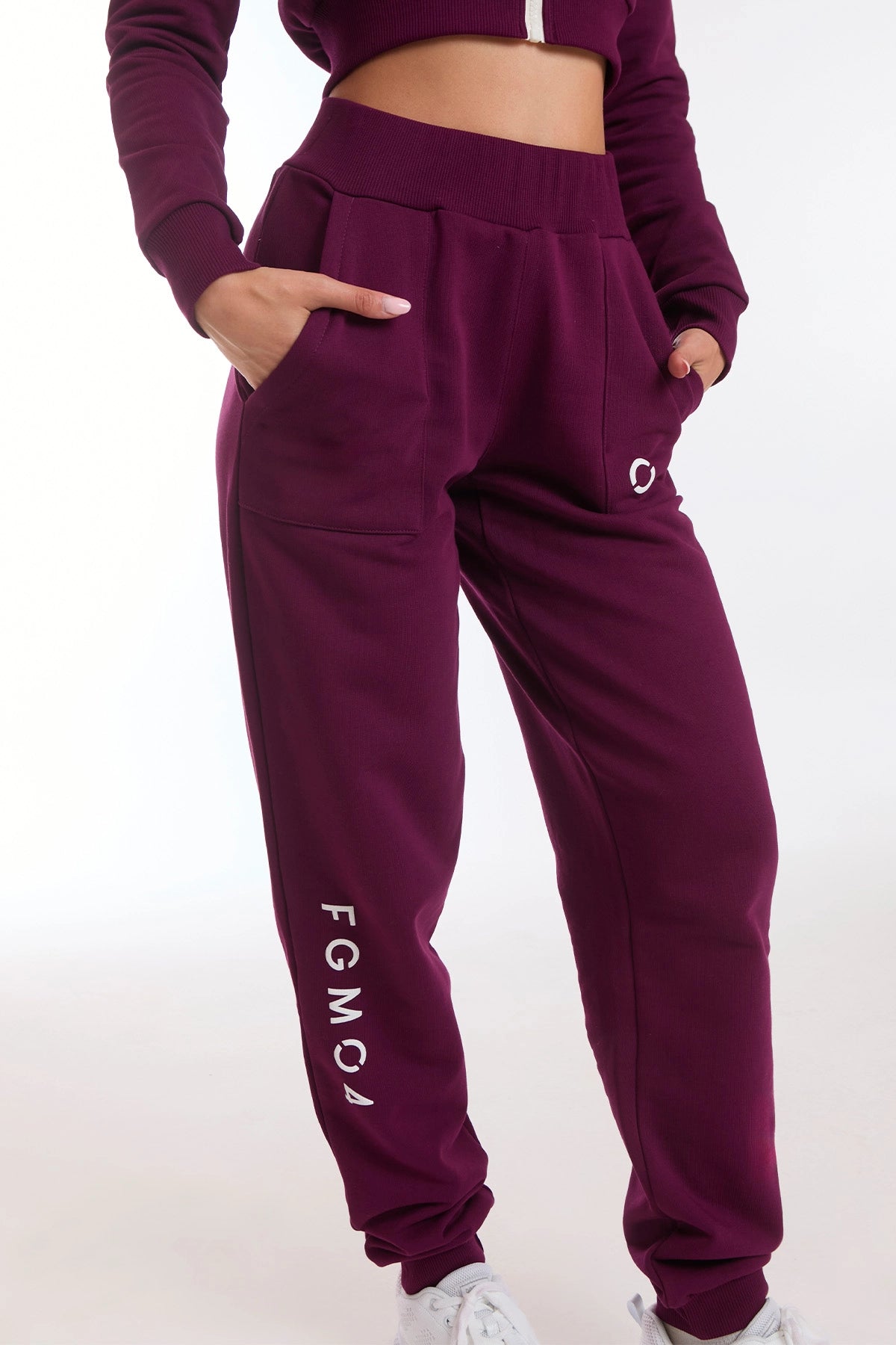 Jogger Slim Ikonic Dark Purple - FGM04 - Linea Ikonic - fgm04