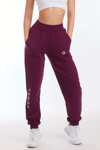 Jogger Slim Ikonic Dark Purple