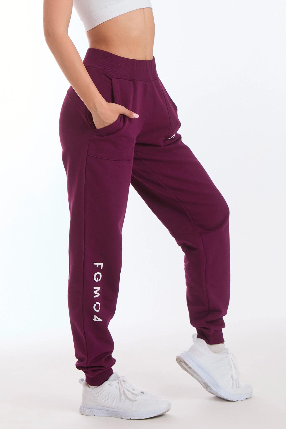Jogger Slim Ikonic Dark Purple - FGM04 - Linea Ikonic - fgm04