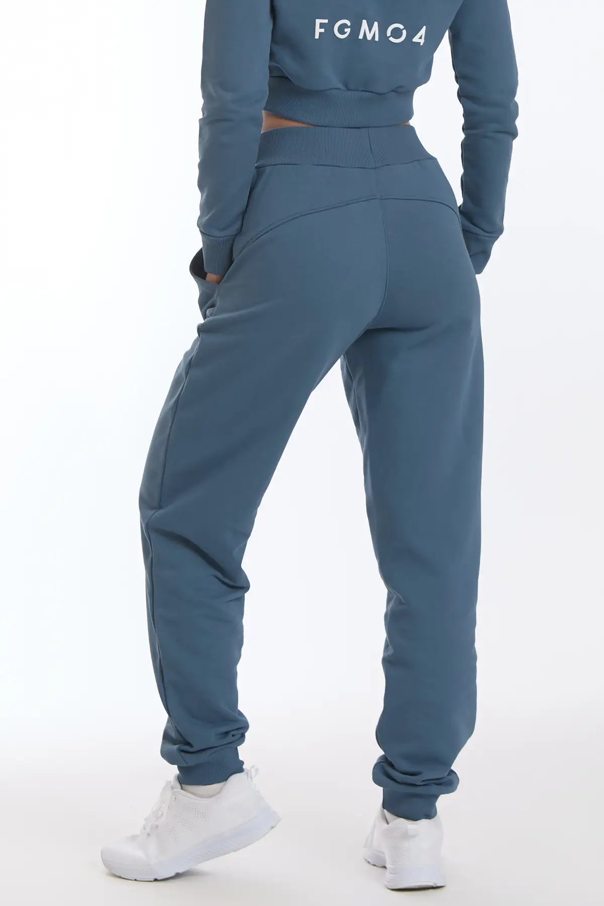 Jogger Slim Ikonic Blu Stellare - FGM04 - Linea Ikonic - fgm04