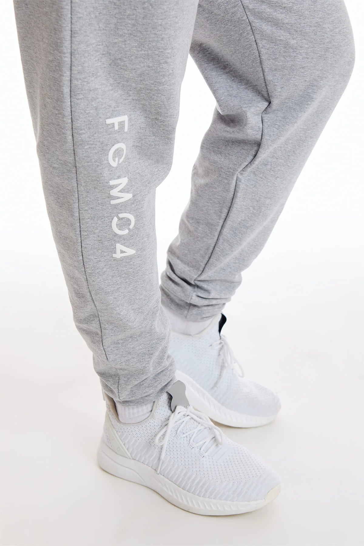 Pantalone Jogger Ikonic WINTER FLAG Grigio Melange - FGM04 - Linea Ikonic - fgm04