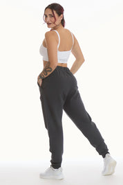 Pantalone Jogger Ikonic WINTER FLAG Grigio Piombo - FGM04 - Linea Ikonic - fgm04