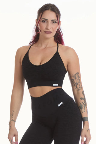 Top Jungle Leopard 2.0 Negru