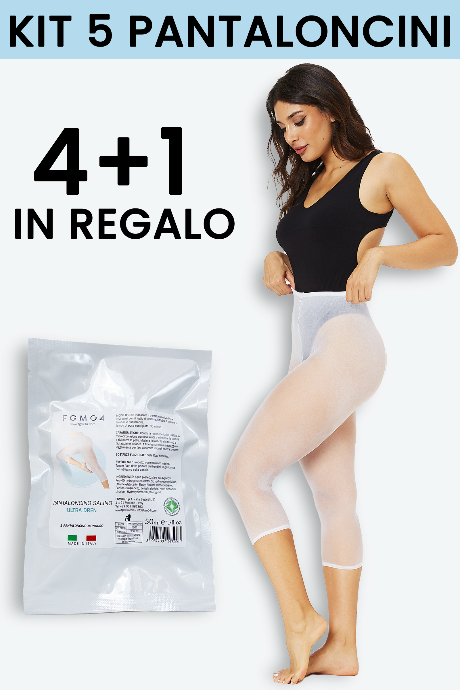 Salini SHORTS Anti-Cellulite-Kit