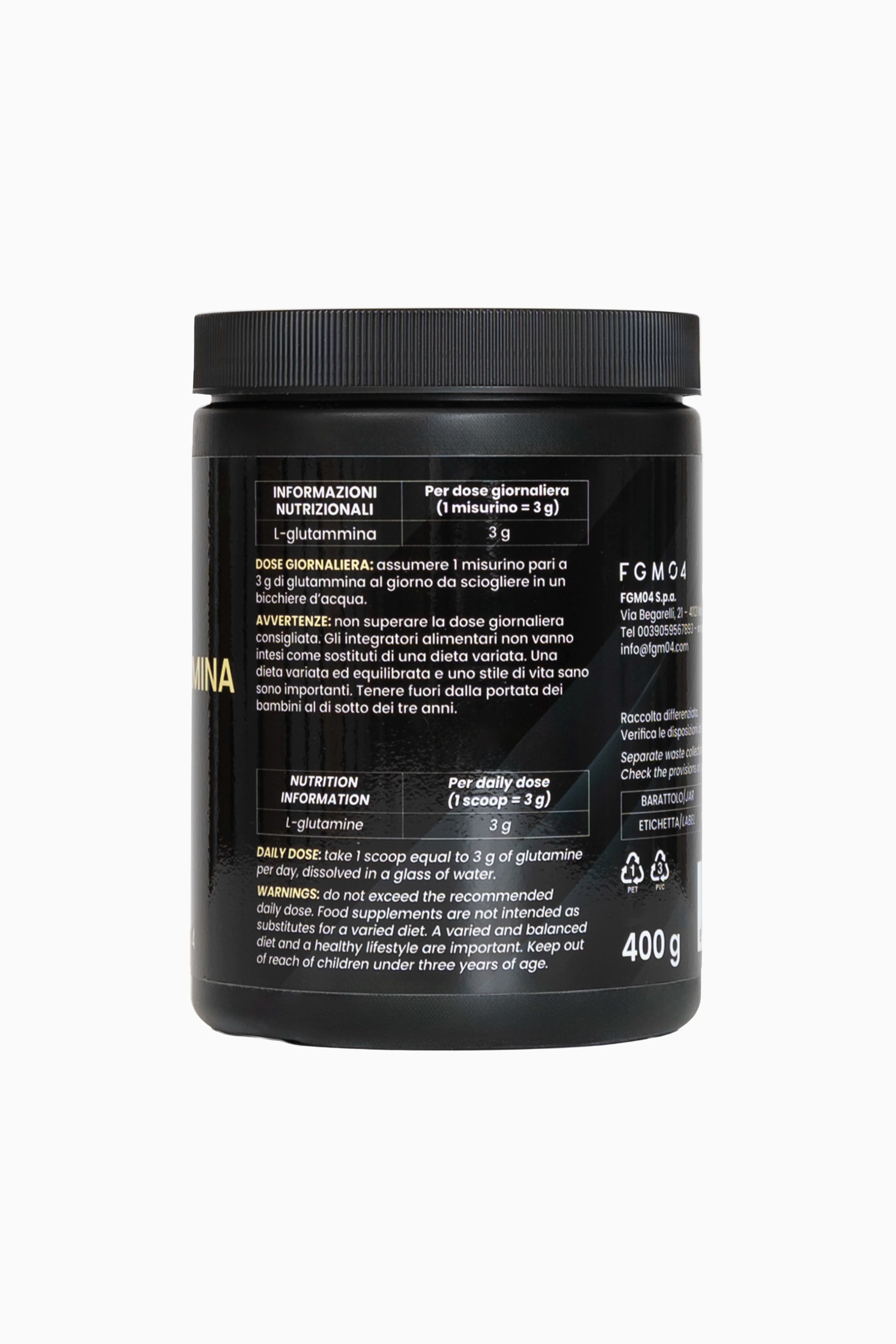 01 L-GLUTAMMINA 400 g - FGM04