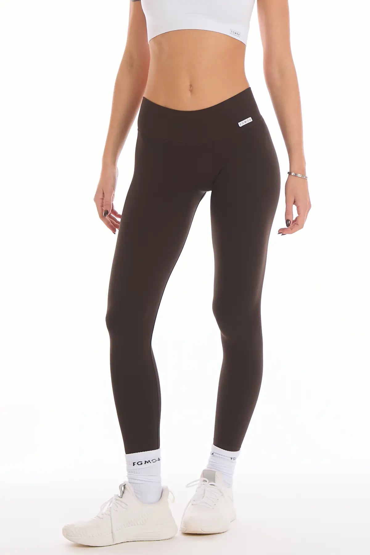 Leggings Push Up Allure Caffè - FGM04 - LEGGINGS ANTICELLULITE - fgm04