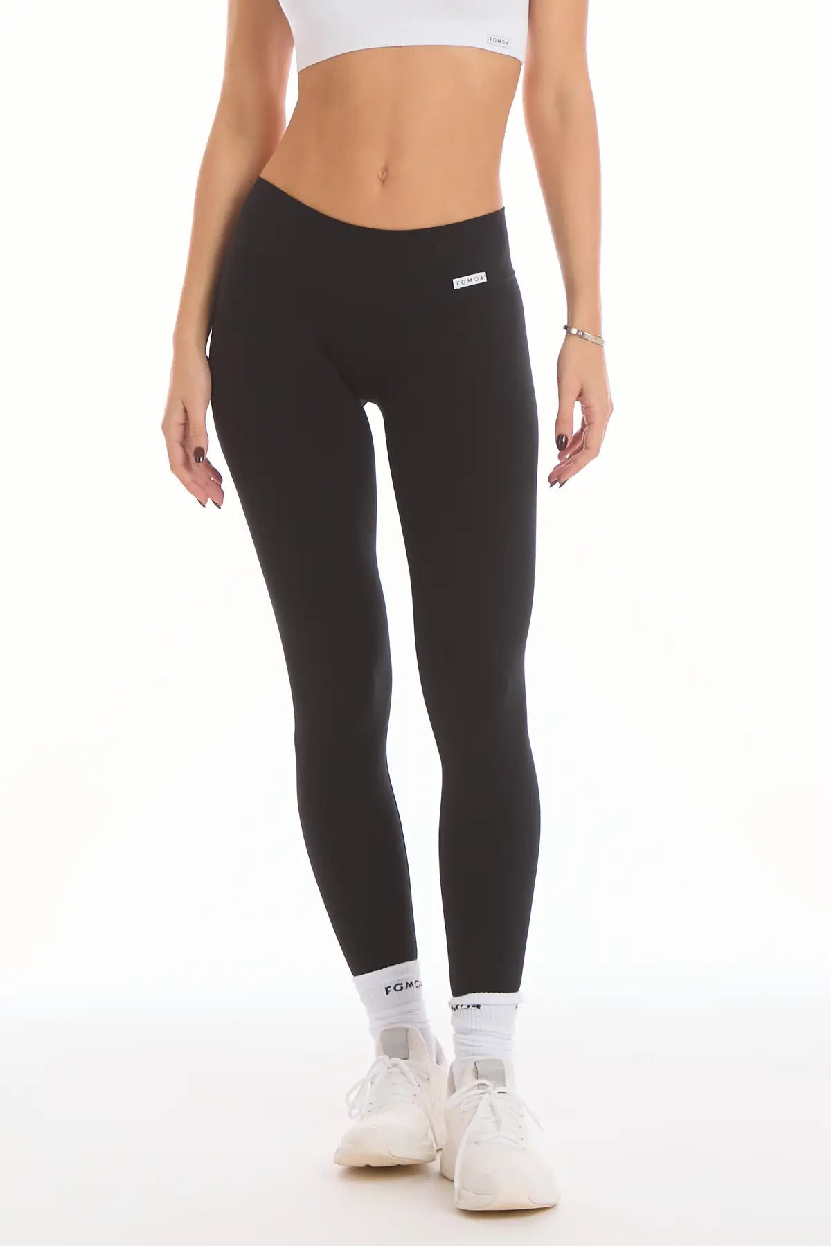 Leggings Push Up Allure Nero - FGM04 - LEGGINGS ANTICELLULITE - fgm04