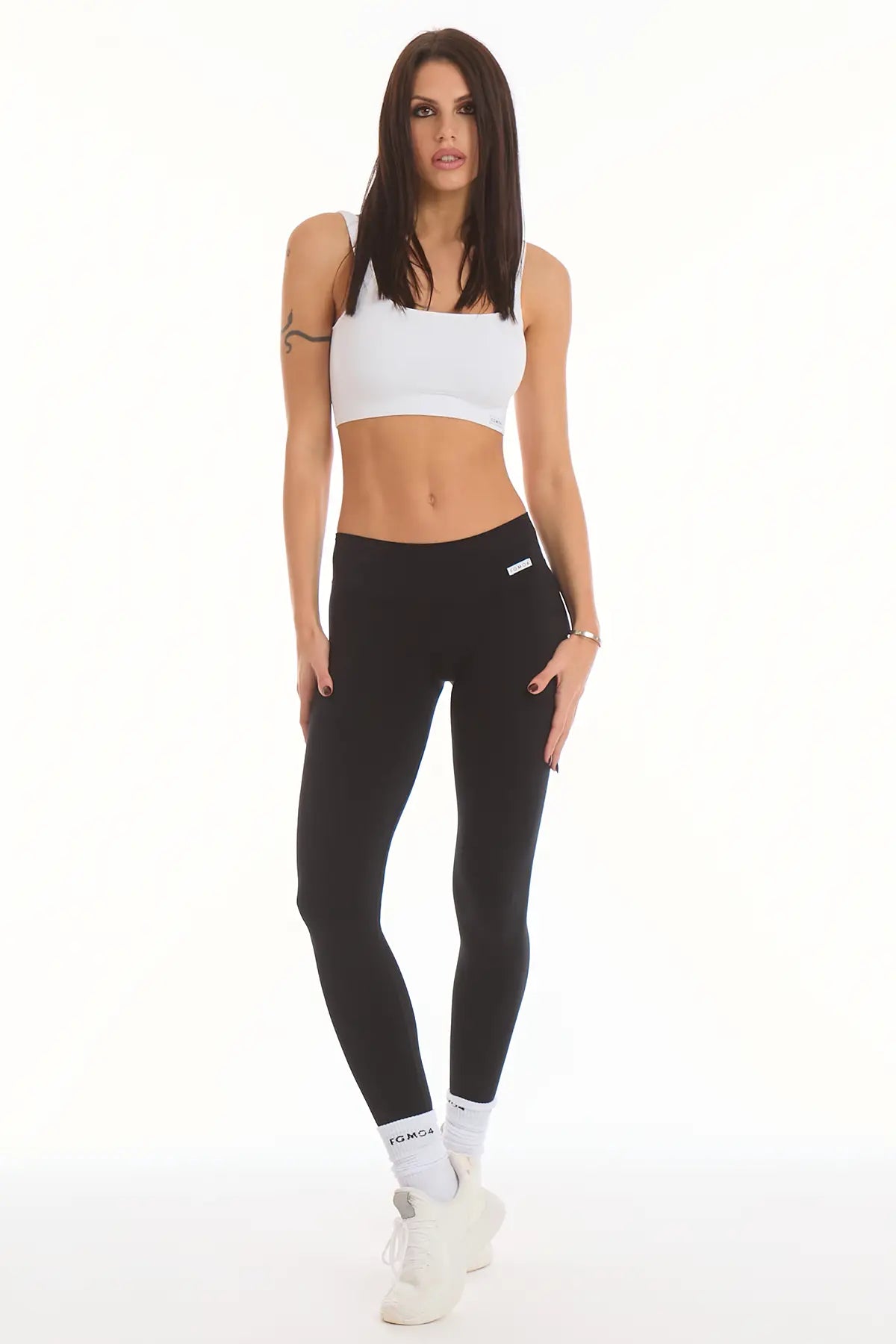 Leggings Push Up Allure Nero - FGM04 - LEGGINGS ANTICELLULITE - fgm04