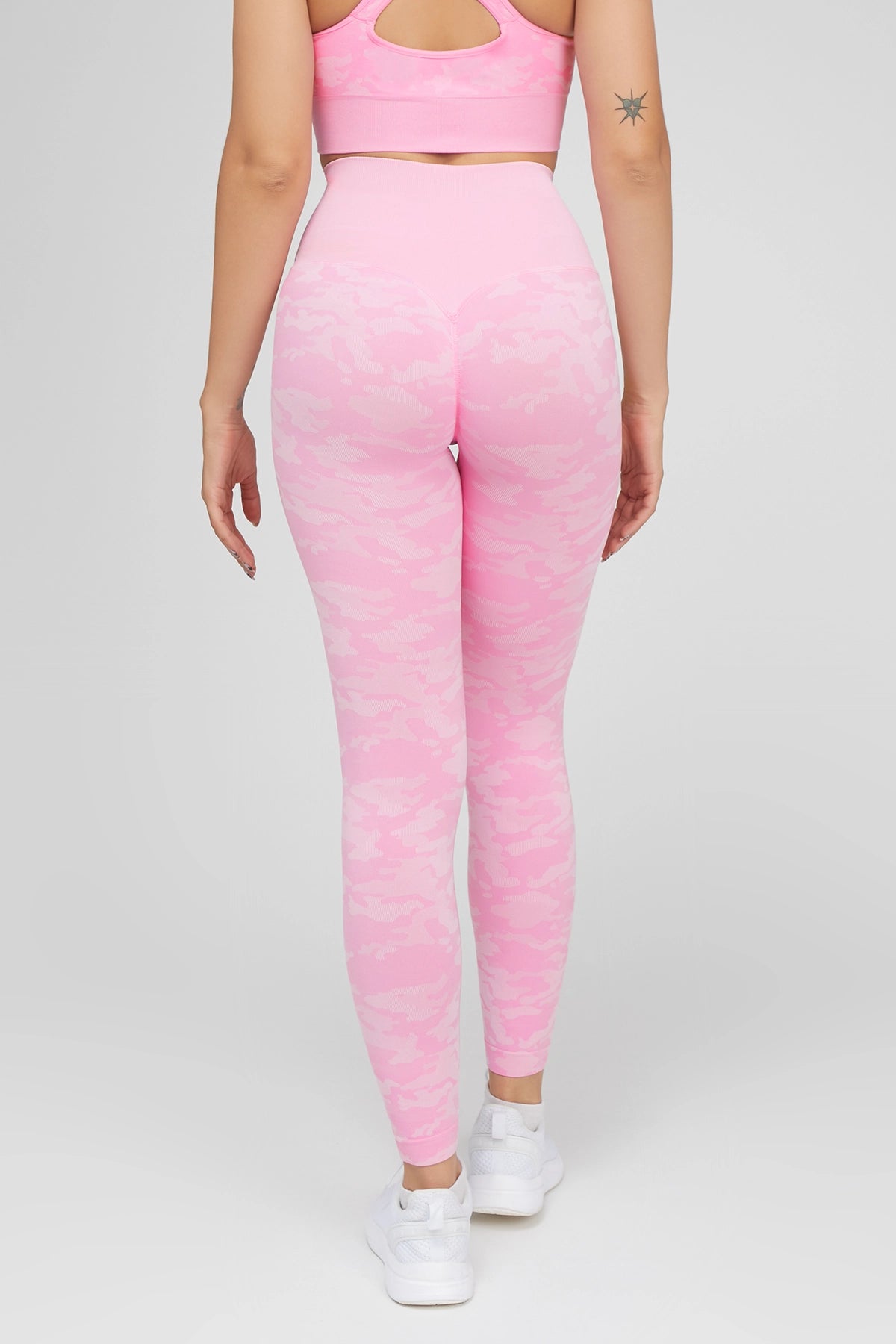 Leggings Push Up Mimetico Rosa Ecofir