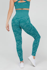 Leggings Mimetico Petrolio Ecofir