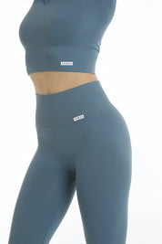 Leggings Basic Fascione Alto Blu Egeo - FGM04 - OFFERTE SPECIALI - fgm04
