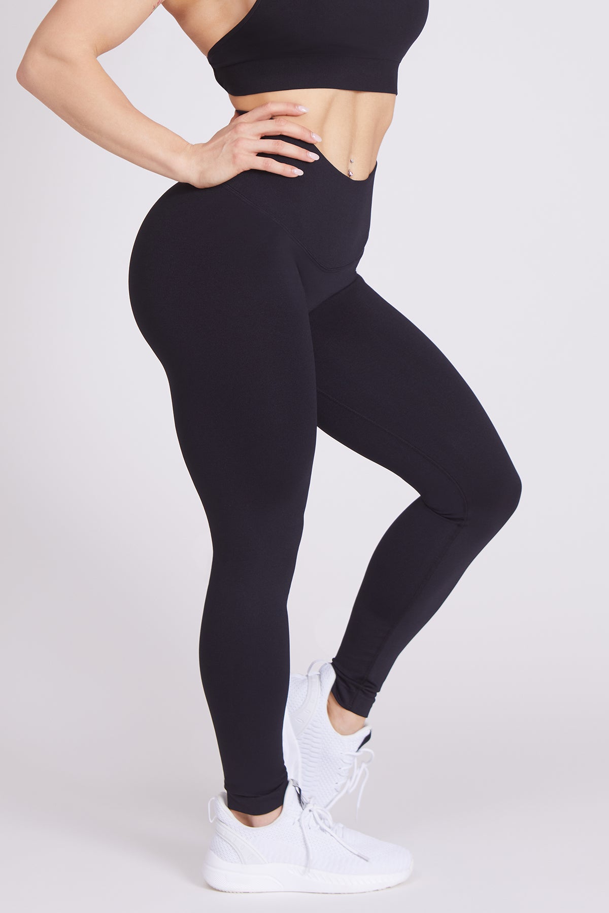 Leggings Push Up CryoFir Nero - FGM04 - LEGGINGS ANTICELLULITE - fgm04