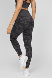 Leggings Mimetico Nero Ecofir - FGM04